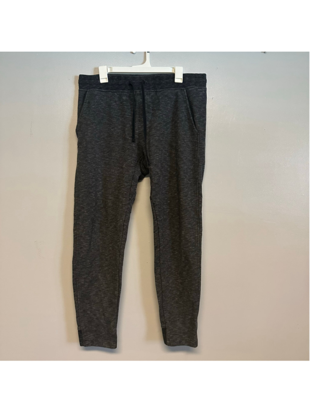 Banana Republic Joggers Mens Size Large Grey Black Sweatpants
